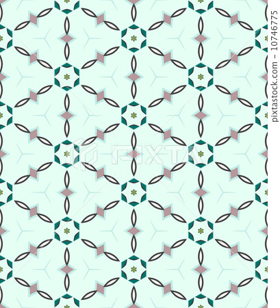 Vector seamless abstract geometric pattern - Stock Illustration ...