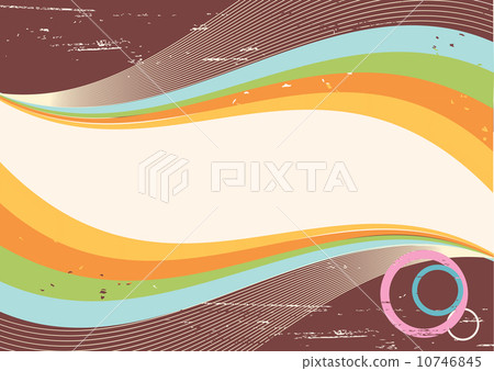 frame with grunge effect.Vector for text 10746845