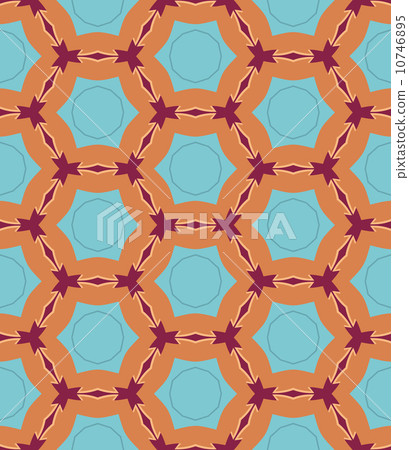 Vector seamless abstract geometric pattern - Stock Illustration ...