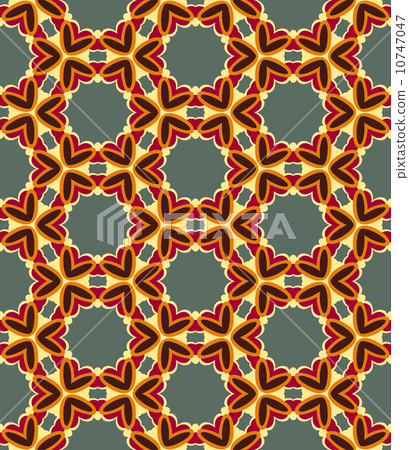 Vector seamless abstract geometric pattern - Stock Illustration ...