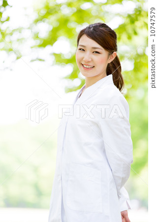 Fresh green and medical image 10747579
