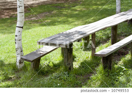 Bench and table 10749553