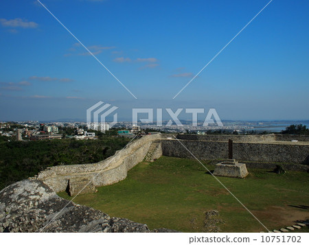 Nakagusuku城堡廢墟2郭 Nakagusuku城堡廢墟2郭 10751702