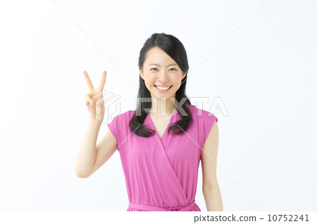 Peace · Young lady 10752241