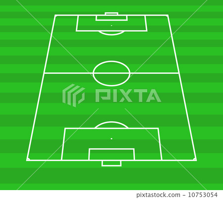 Soccer Field Bird View Narrowed 10753054