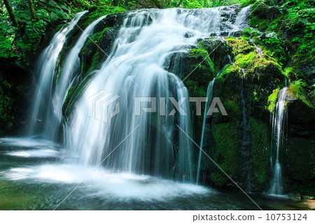 Stone gutter waterfall 10753124