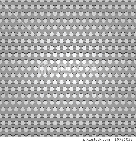 Seamless metal surface, background perforated sheet 10755035