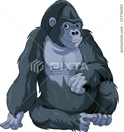 Sitting Gorilla 10756003