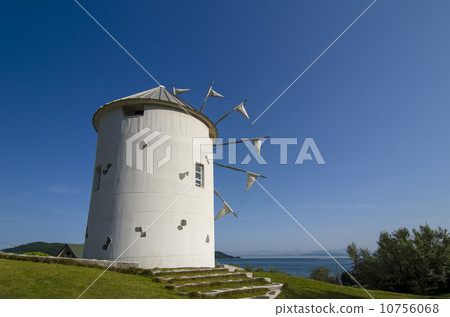 橄欖園希臘風車 10756068