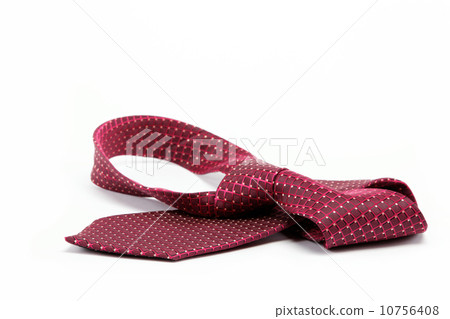Luxury tie on white background Luxury tie on white background 10756408