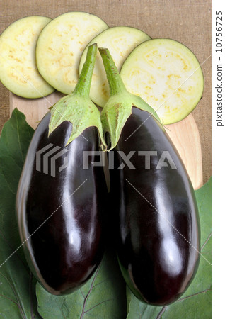 Eggplants. 10756725