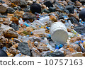 Drifted plastic bottles 10757163