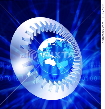 The earth in the gear / gear The earth in the gear / gear 10757396