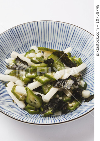 秋葵和山藥紅薯 10758748