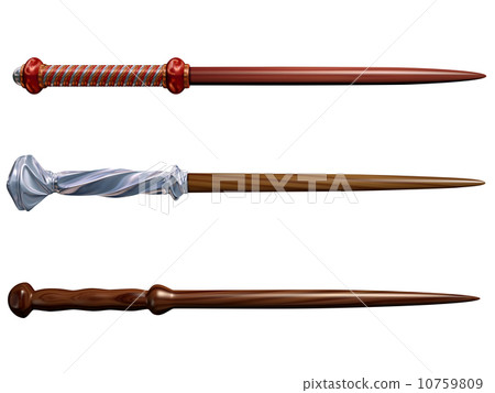 Selection of wizard wands Selection of wizard wands 10759809