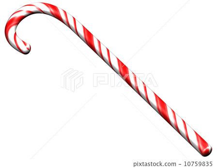 Isolated candy cane 10759835