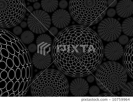 Organic black and white background Organic black and white background 10759964