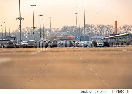 Parking lot outdoors 10760056