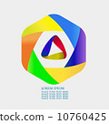 Business Abstract  icon vector logo design template 10760425