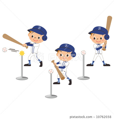 Children and baseball 10762038