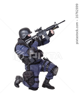 SWAT officer SWAT officer 10762899