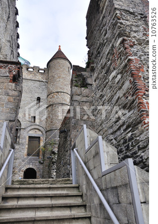 Gravesteen castle in Ghent, Belgium 10763526