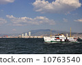 General view on Izmir from sea, Turkey 10763540