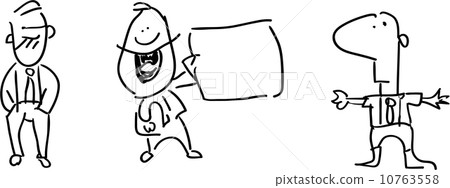 Three business men 10763558