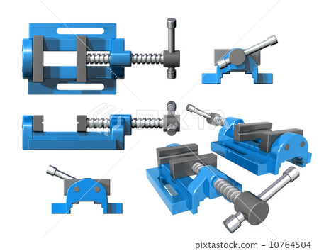 Set of metal clamps 10764504