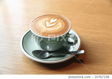 Image of latte art (cafe latte) Image of latte art (cafe latte) 10767196