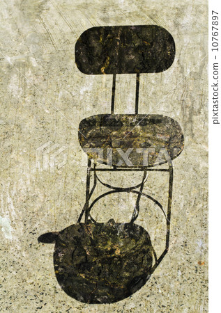 Grunge Textured Chair Grunge Textured Chair 10767897