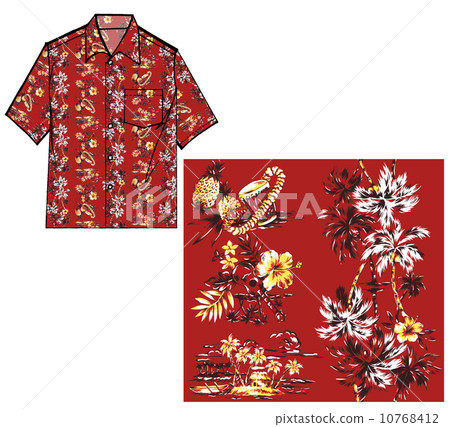 Hibiscus pattern 10768412