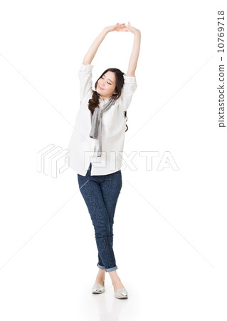 Attractive young Asian woman Attractive young Asian woman 10769718