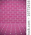 Wallpaper border pink brick walls and beautiful. 10772616
