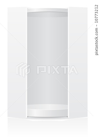 packing box for bottle vector illustration 10773212