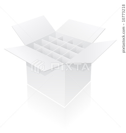 packing box for bottle vector illustration 10773218