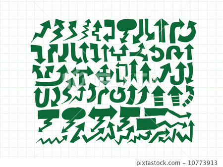 Hand drawn sketch arrow collection Hand drawn sketch arrow collection 10773913