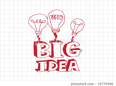 big idea Light bulb illustration icon big idea Light bulb illustration icon 10774366