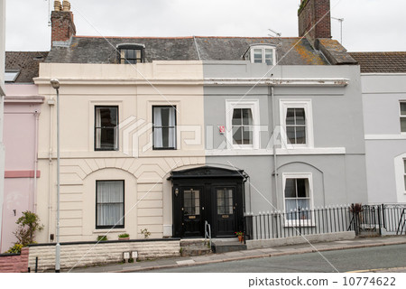 Pastel style terraced house Pastel style terraced house 10774622