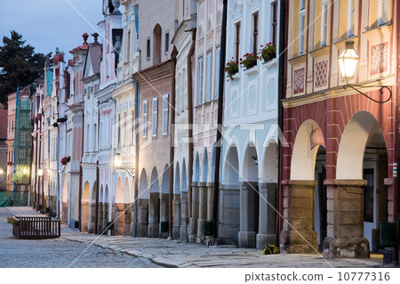 Telc city houses Telc city houses 10777316