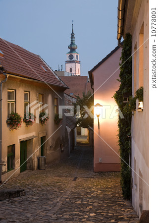 Illuminated Jewish town Illuminated Jewish town 10778001