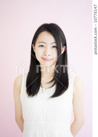 A woman with a smile A woman with a smile 10778147