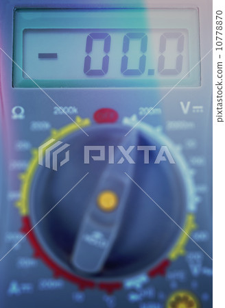 Modern digital multimeter with shallow focus 10778870