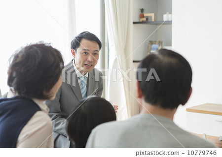 Three generation family 10779746