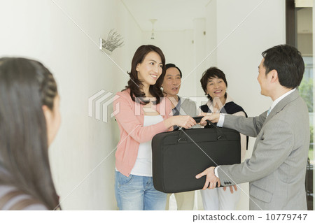 Three generation family 10779747