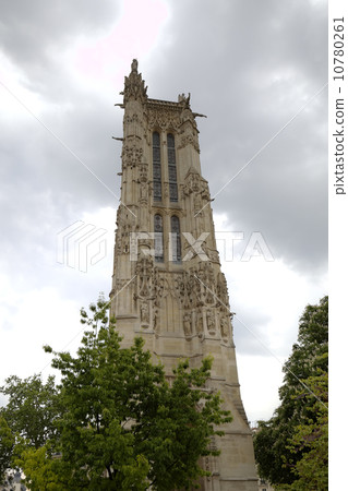 Saint-Jacques Tower. Paris, France 10780261