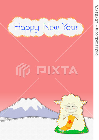 Winter sheep Winter sheep 10781776