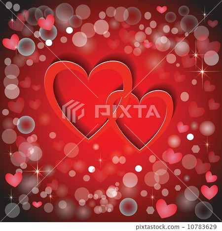 two red hearts two red hearts 10783629