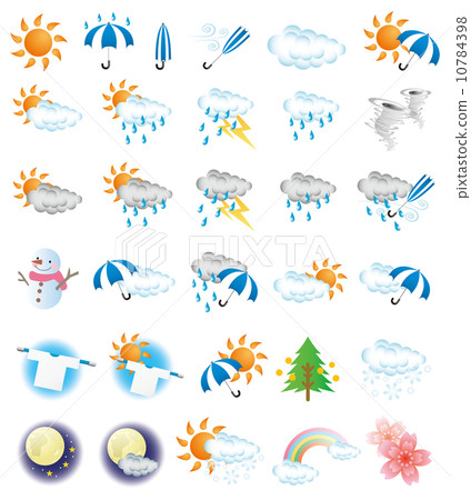 天氣圖標 10784398