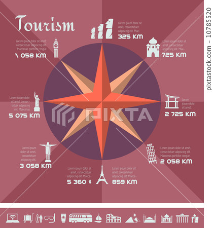 Travel Infographic Template. Travel Infographic Template. 10785520